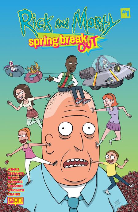 RICK AND MORTY SPRING BREAK OUT #1 (ONE SHOT) CVR A DEAN RANKINE