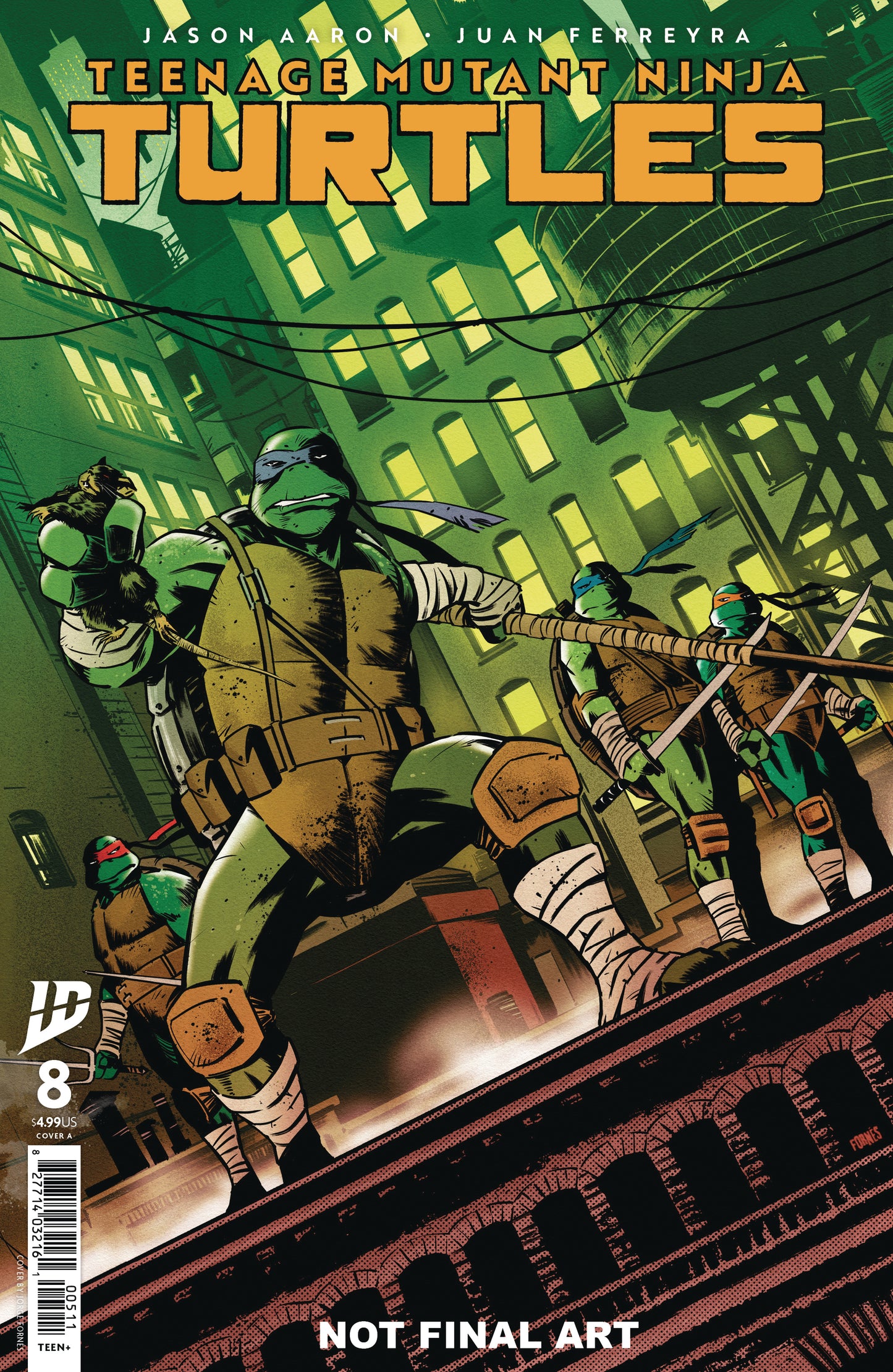 TEENAGE MUTANT NINJA TURTLES 2024 #8 CVR A FORNES