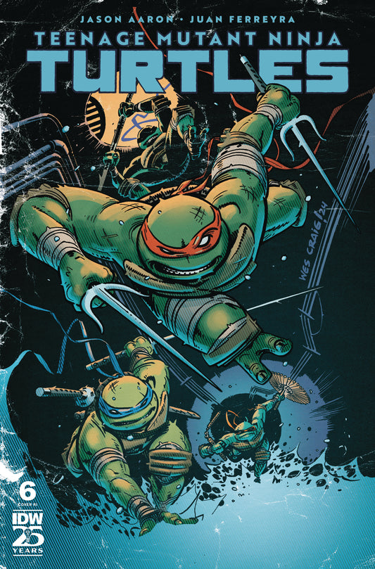 TEENAGE MUTANT NINJA TURTLES 2024 #6 50 COPY CRAIG INCV